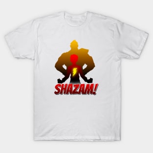 Shazam Gradient Silhouette T-Shirt